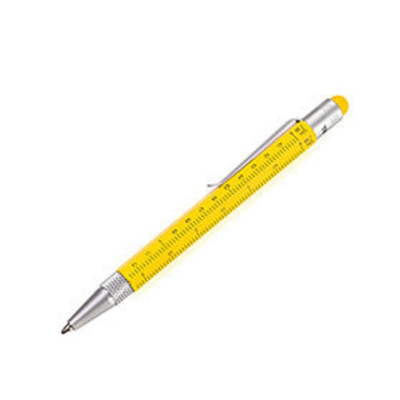 Troika Mini Construction Yellow Pen