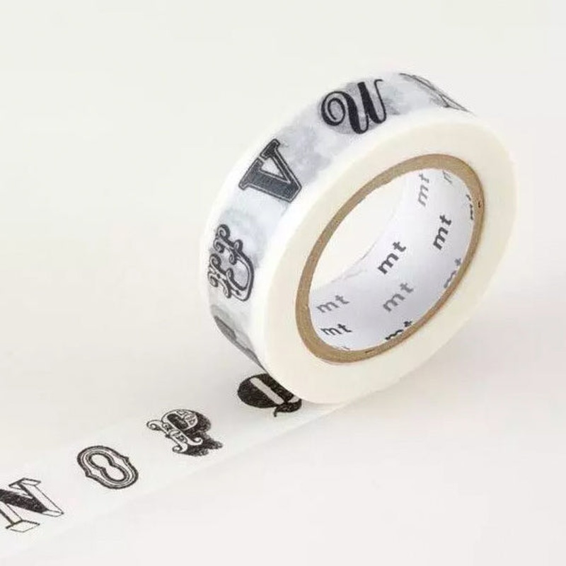 Alphabet Washi Tape