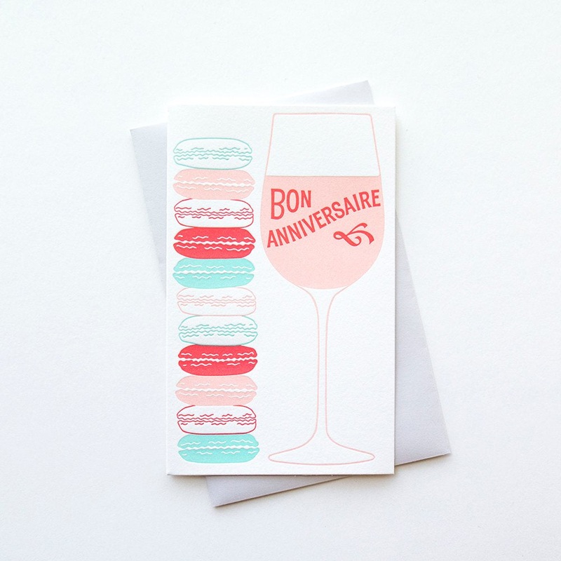 Bon Anniversaire Ros Card