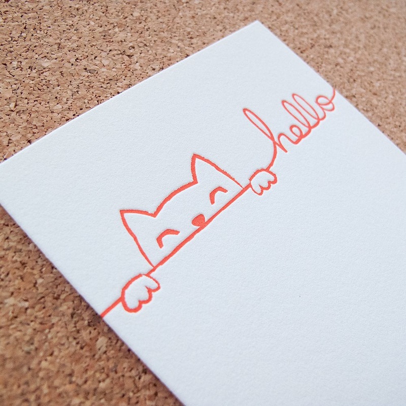 Hello Kitkat Card