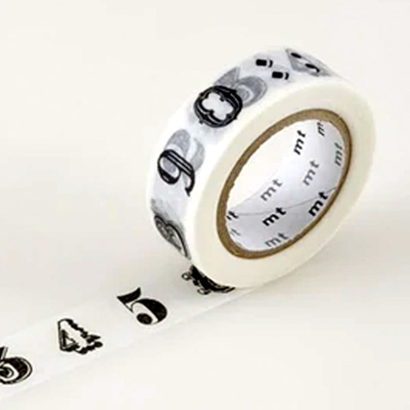 Number Washi Tape