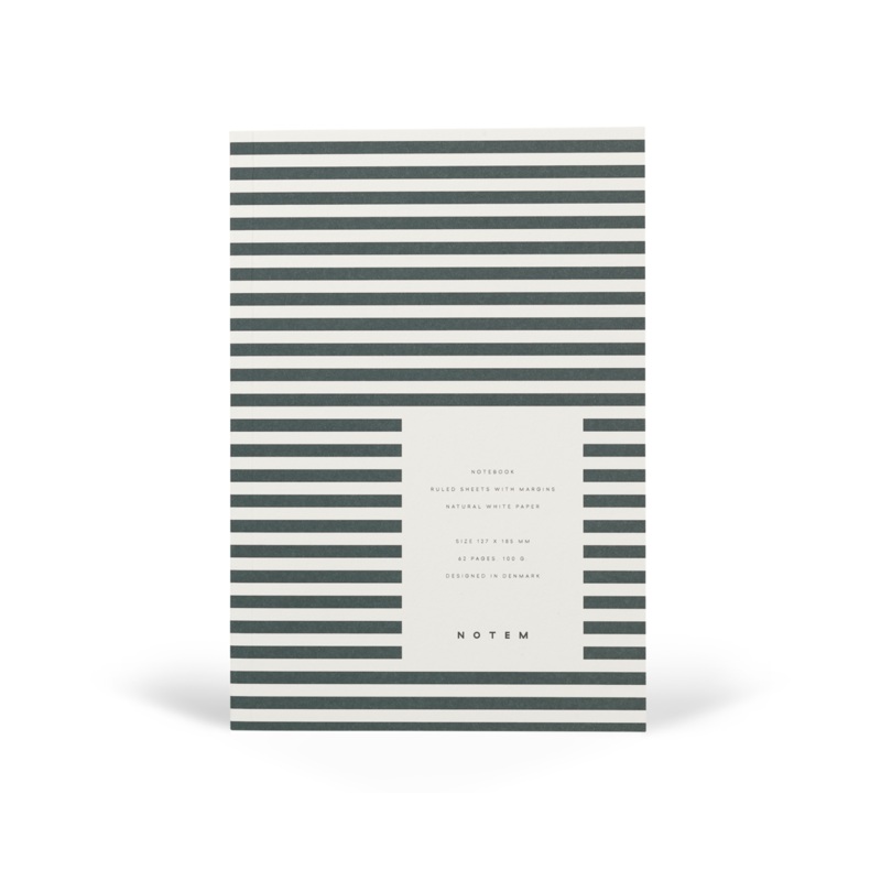 Vita Softcover Notebook Small Green by Notem
