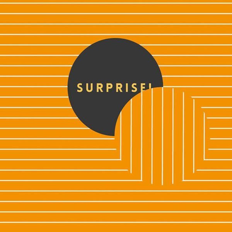 Birthday Surprise Stripes Card