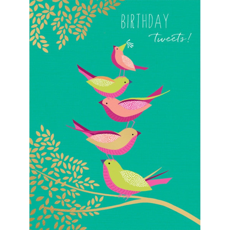 Birthday Tweets Card