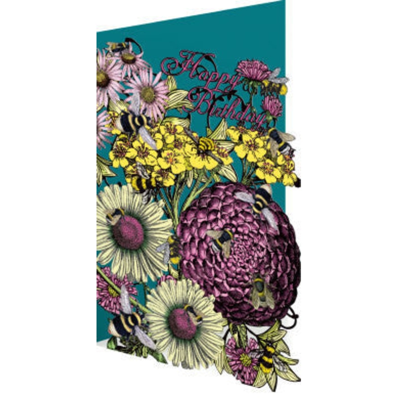 Bombini Lasercut Birthday Card