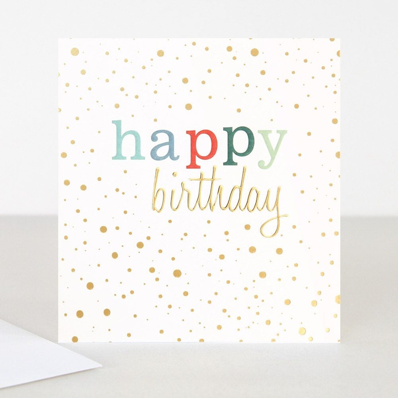 Happy Birthday Gold Spots