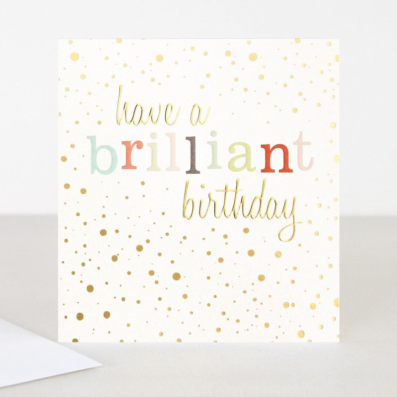 Have A Brilliant Birthday Card