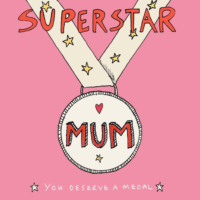 Mum Medal Mothers Day Card