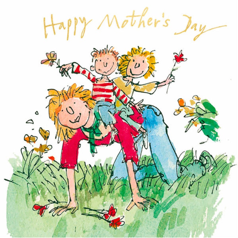 Quentin Blake Mother's Day Card