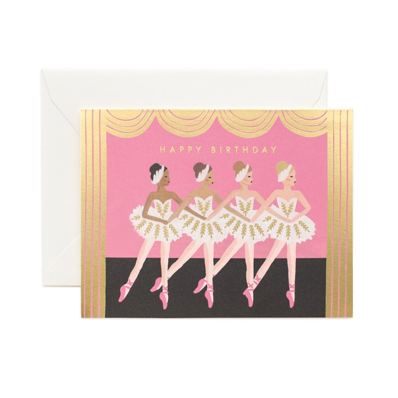 Birthday Ballet Card