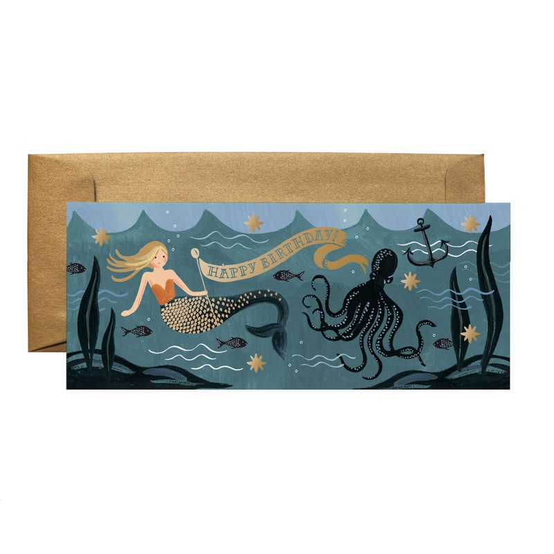 Under The Sea Birthday Card