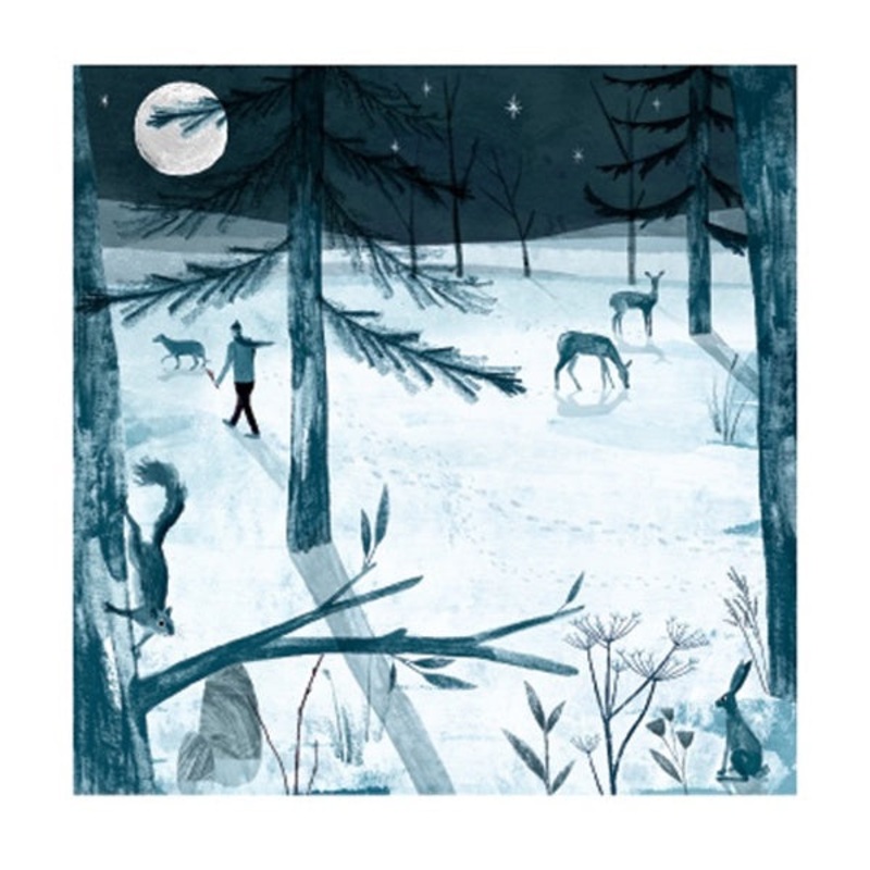 Winter Walk Card