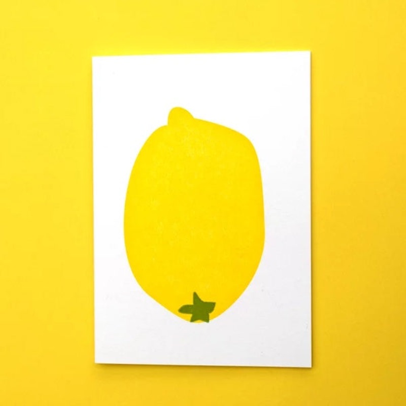 Lemon Card
