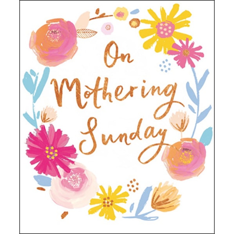 On Mothering Sunday Card