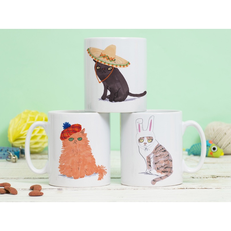 Cats in Hats Mug