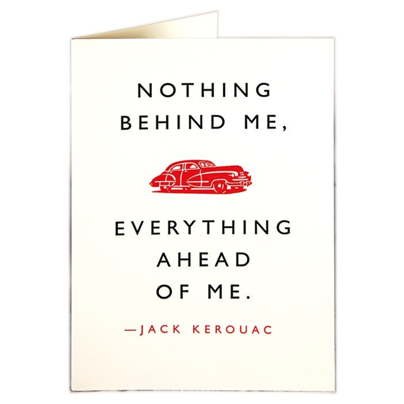 Everything Ahead Of Me Card