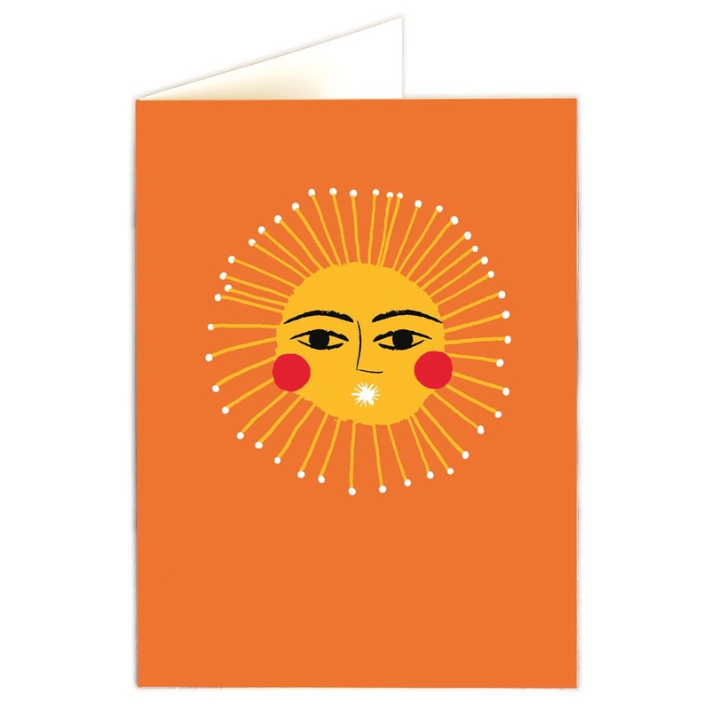 Little Sun Letterpress Card
