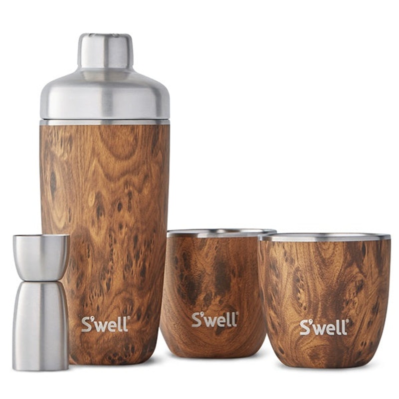 Swell Teakwood Cocktail Set
