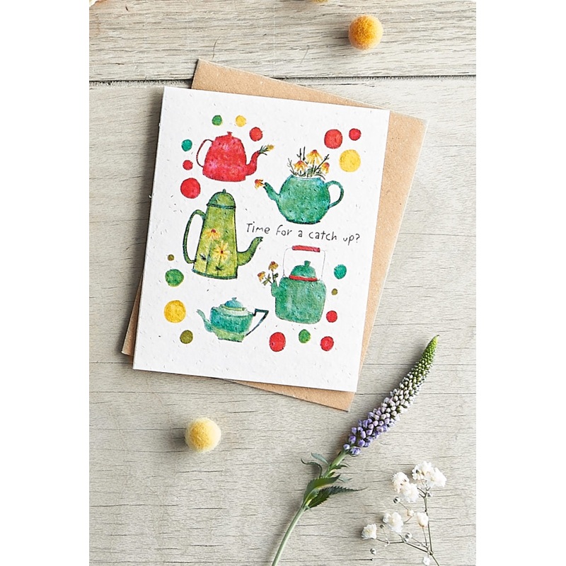 Time For A Catch Up? Seed Card