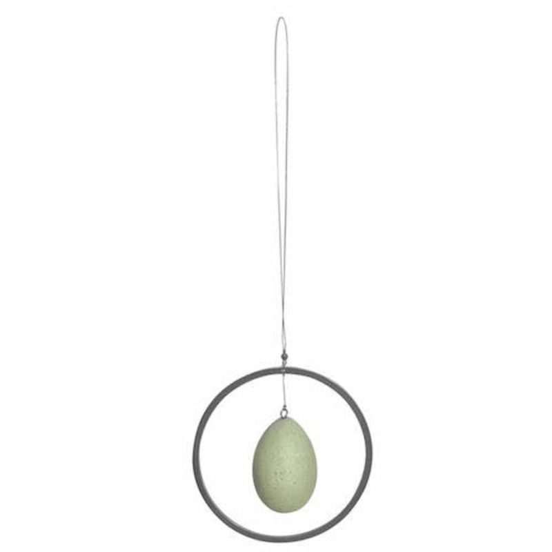 Beige Egg Hanging Decoration