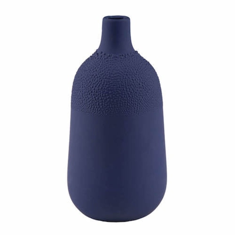 Indigo Pearl Vase