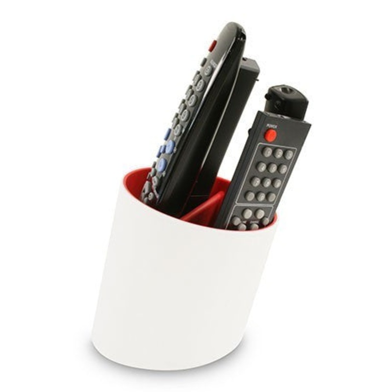 Tilt Remote Tidy White and Red