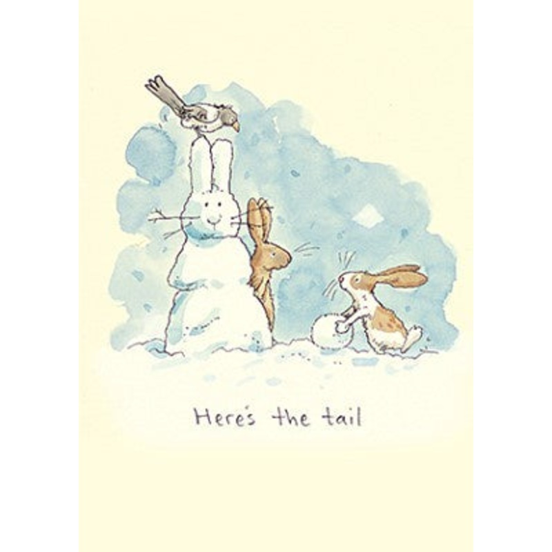 Here's The Tail Christmas Card