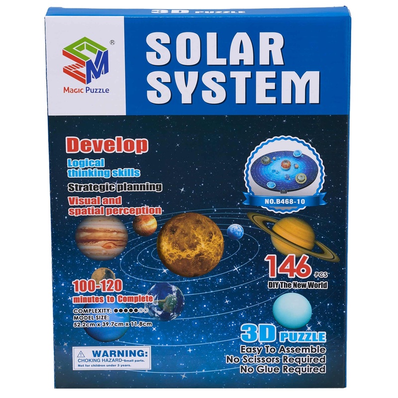 Solar System 3d Model build