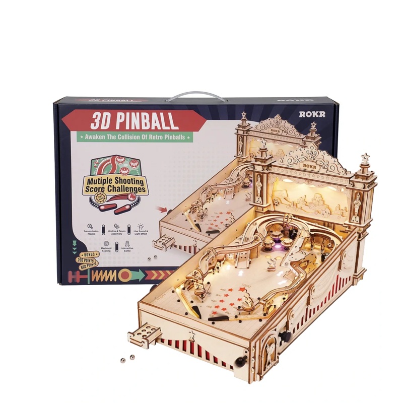 3D Pinball DIY PLY