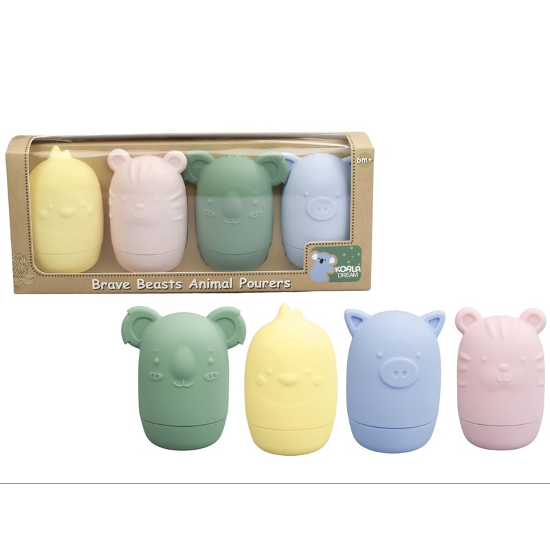 Silicone Brave Beasts 4set
