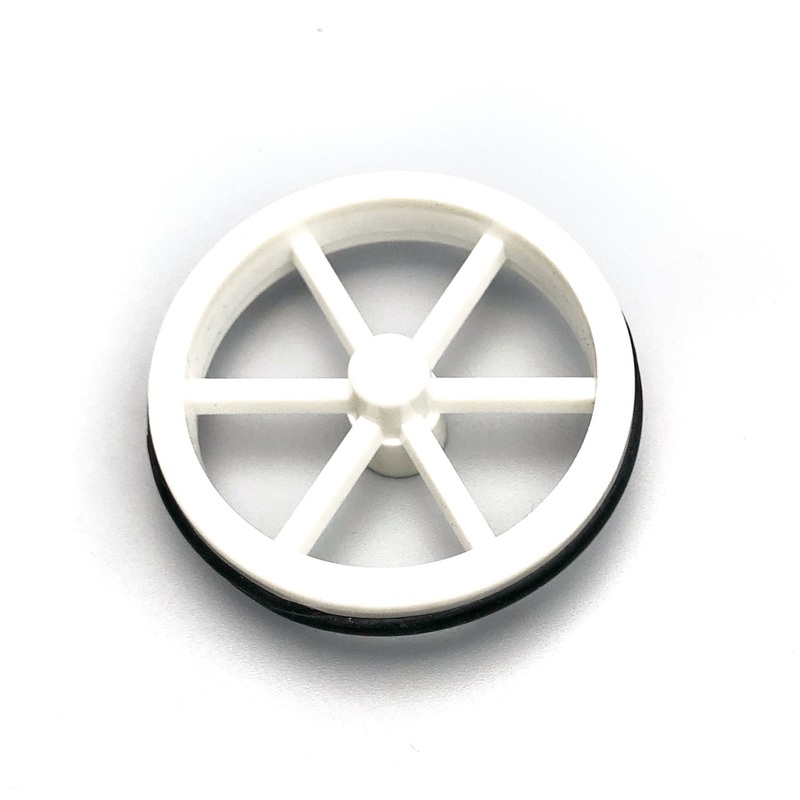 Clip Circuit Spare Parts White Wheel