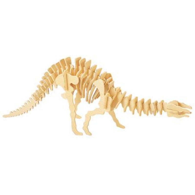 Small Apatosaurus Wood Kit Heebie Jeebies