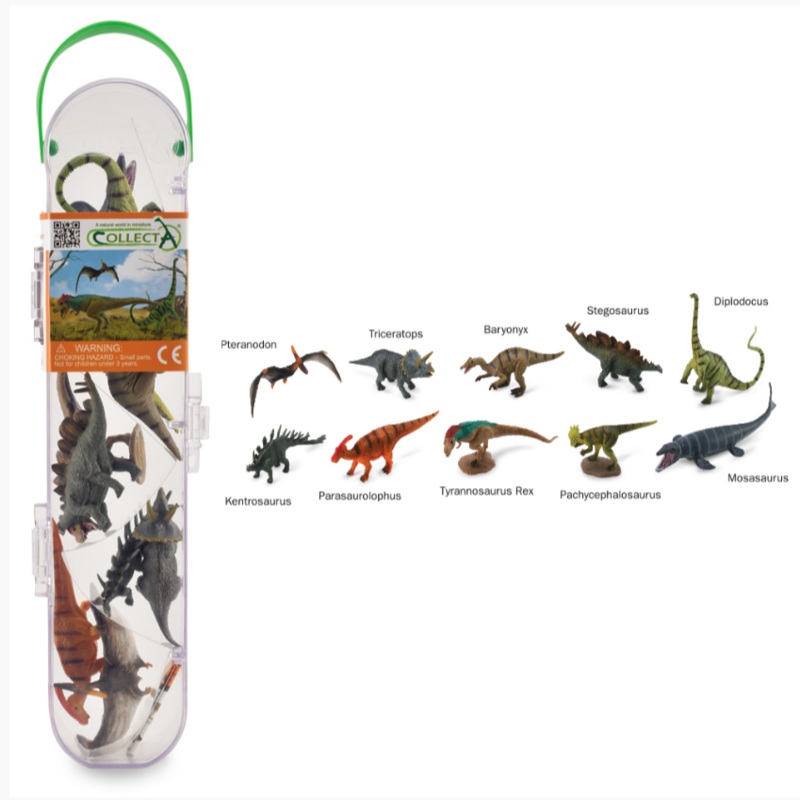 10pc Dinosaur Toy Gift Set