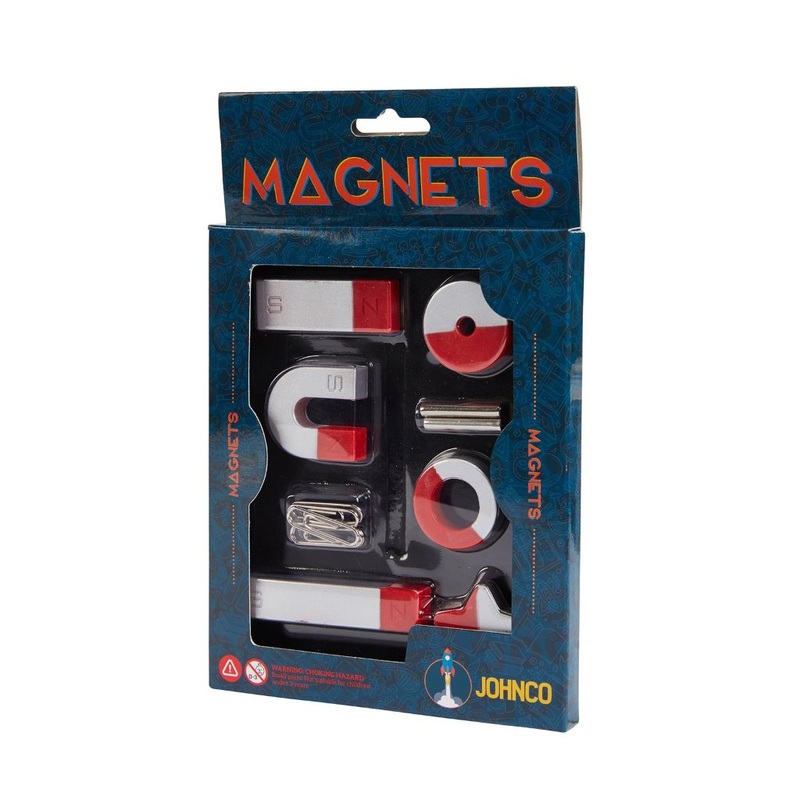 8 Piece Magnet Set Kids Science Kit