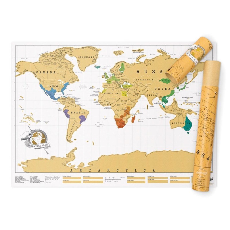Luckies Scratch Map