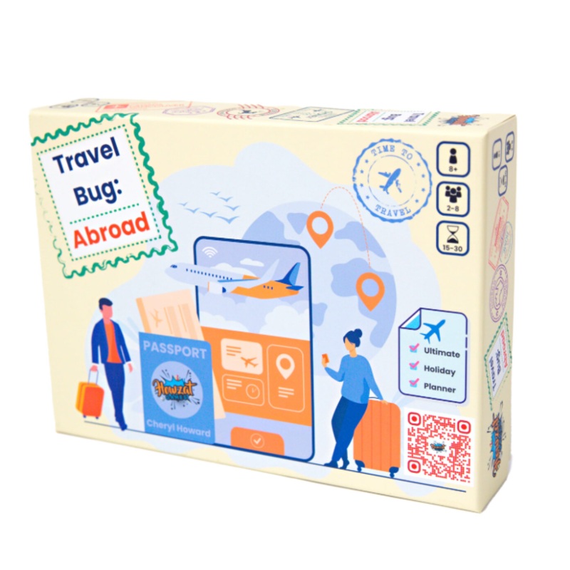 Travel Bug: Abroad Board Game