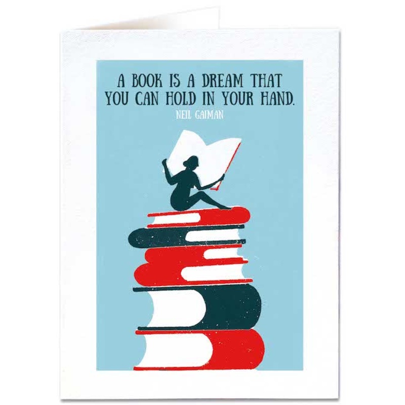 A Book Is A Dream Card