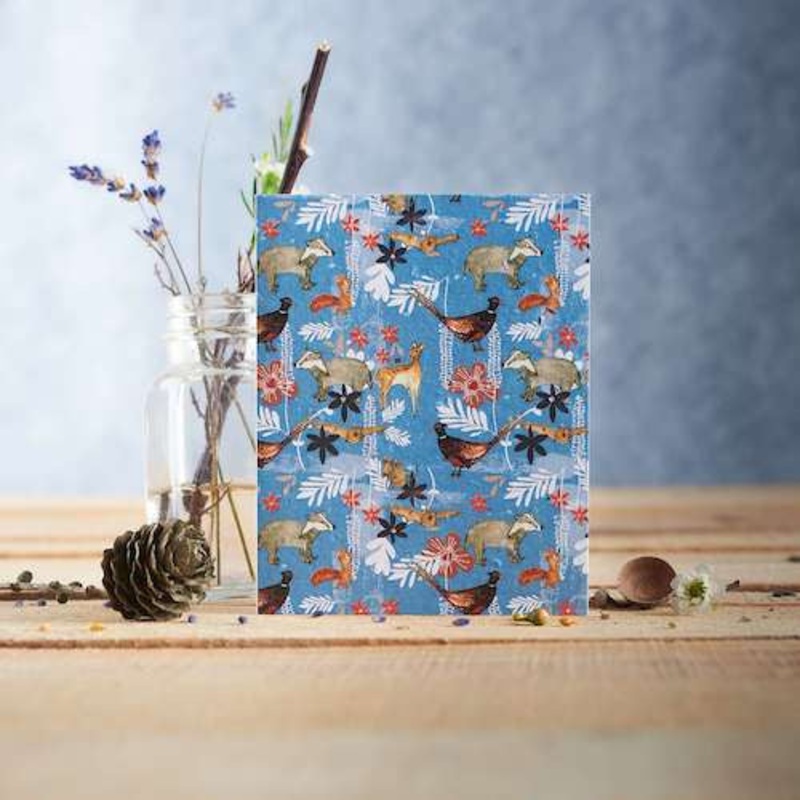 Wildlife Pattern Seed Card