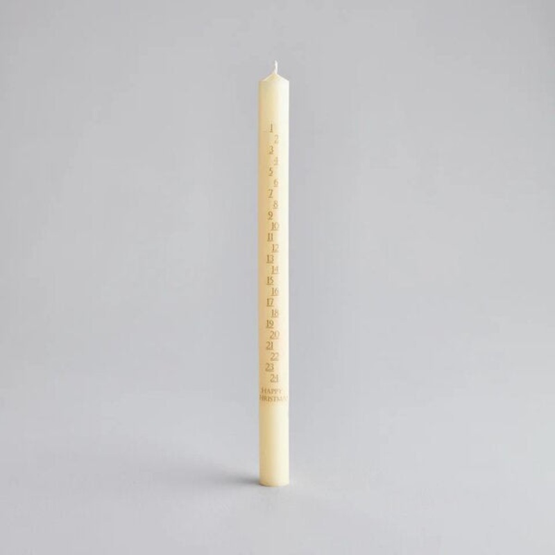 Advent Candle Ivory