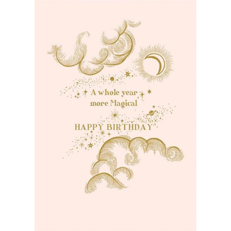 A Whole Year More Magical Birthday Card