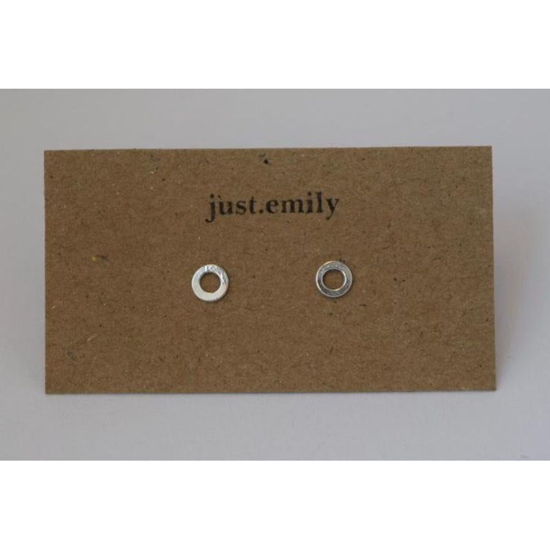 Tiny Circle Studs Earrings