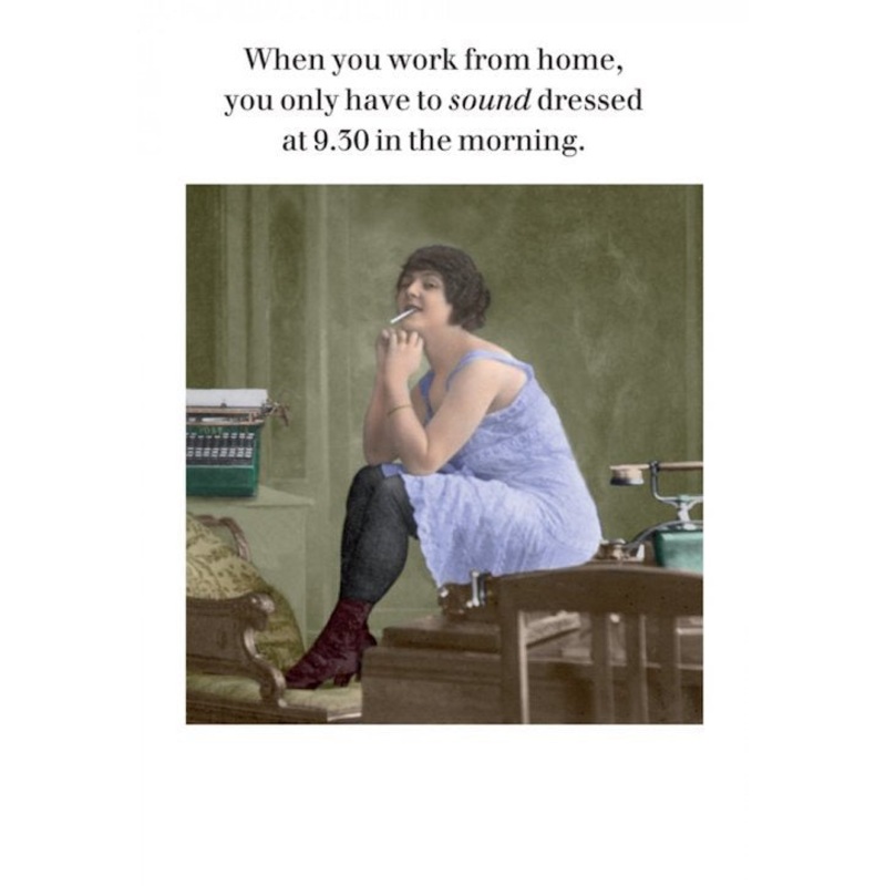 Work From Home Card