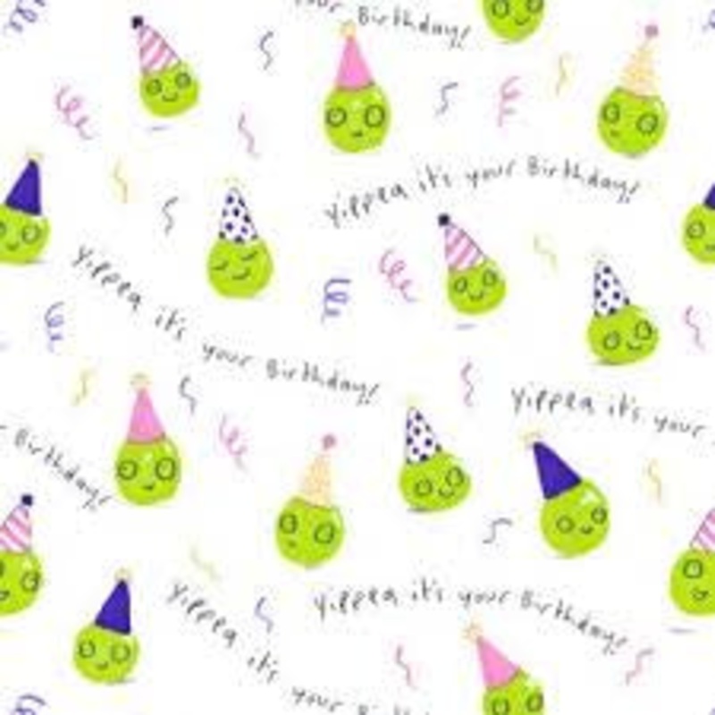 Yippea Birthday Sheet Wrap