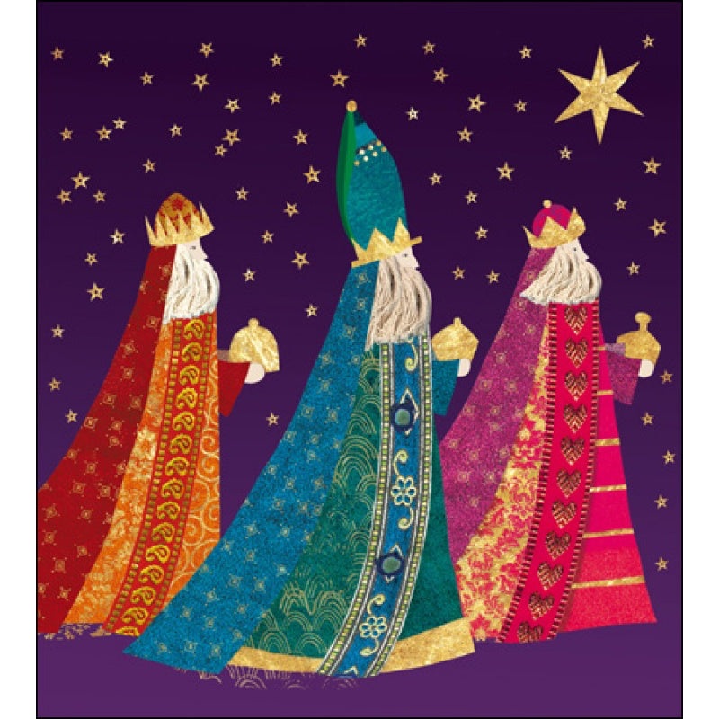 We Three Kings Charity Pack of 5 Christmas Cards