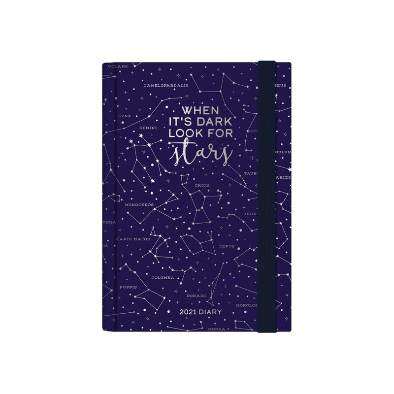 When Its Dark Look For Stars 2021 Small Daily Diary