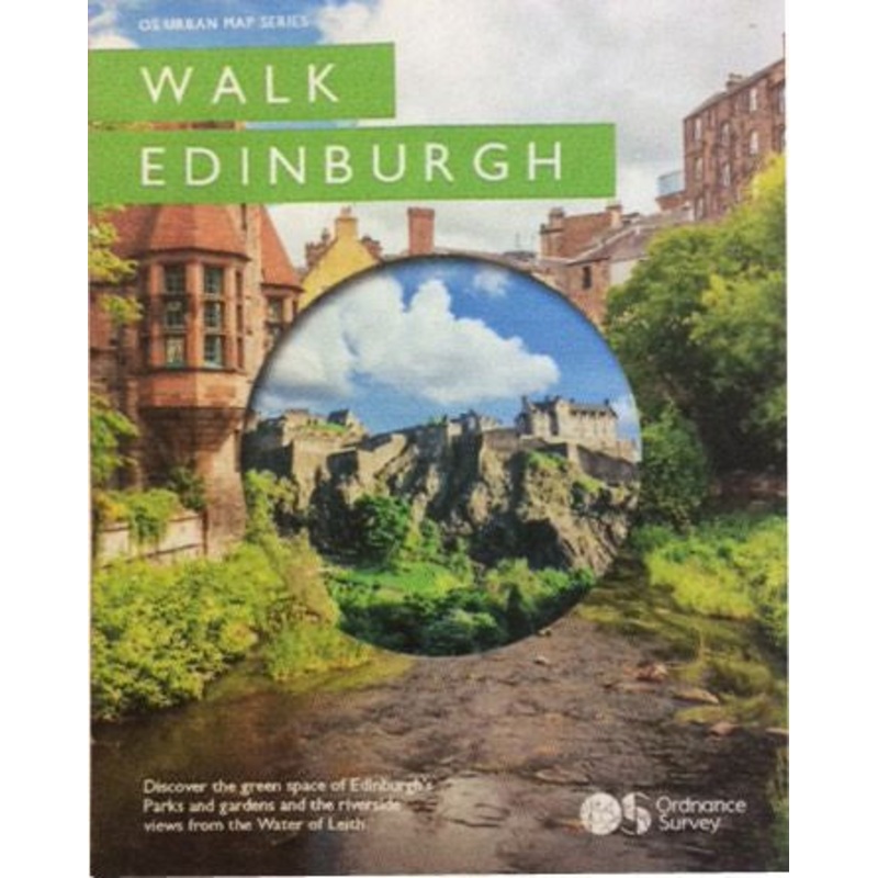 Walk Edinburgh OS Urban Map Series