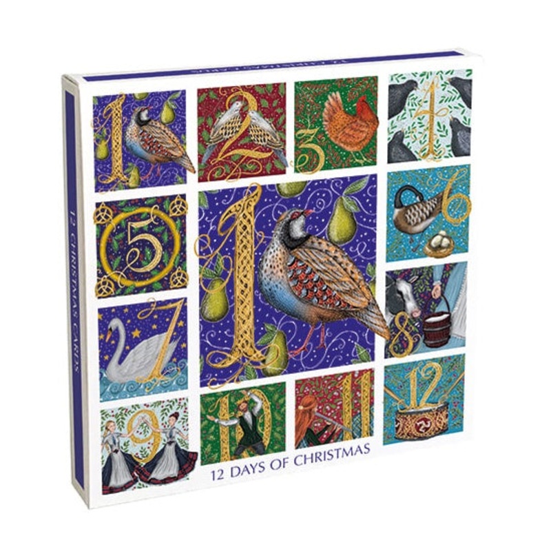 12 Days of Christmas Box of 12 Cards