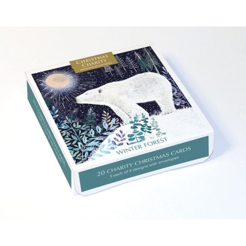 Winter Forest Charity Box of 20 Cards