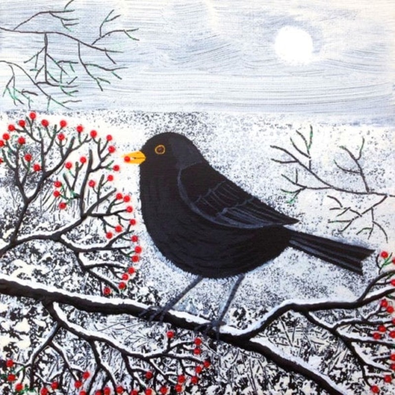 Winter Gatherer Charity Pack of 8 Cards