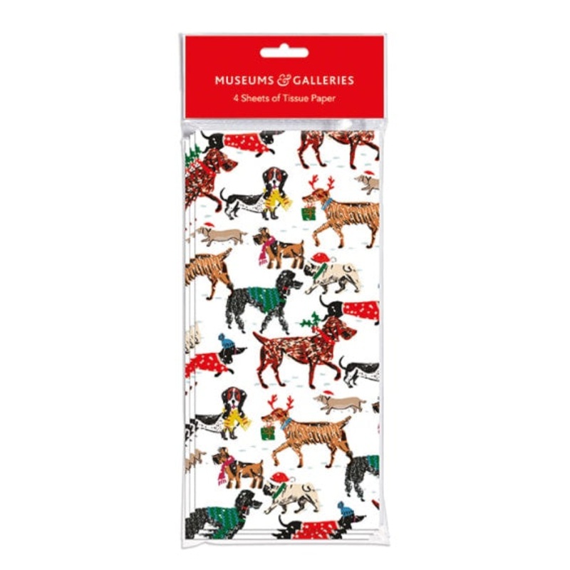 Winter Walkies Tissue Paper
